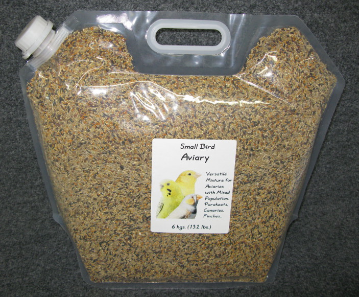 Penn Seed Small Bird Aviary, 6 kg (13.2 lbs) Pour Spout Bag